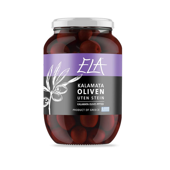 Kalamata Oliven Uten Stein 6X350g