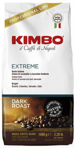 Kimbo Extreme Dark Roast kaffe Bønner 6X1kg