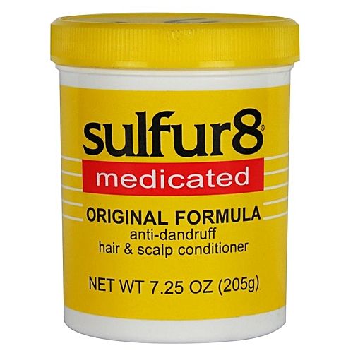 Sulfur 8 Anti-dandruff Hair Scalp Conditioner 12X205g,-