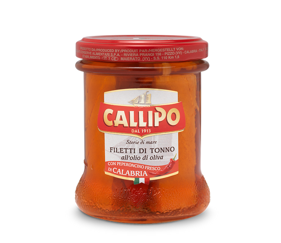 Callipo Tunfisk med Chile 12X170g