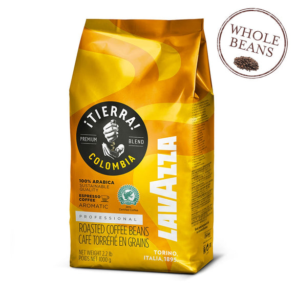 Lavazza Tierra Columbia E, Kaffe Bønner 6X1KG