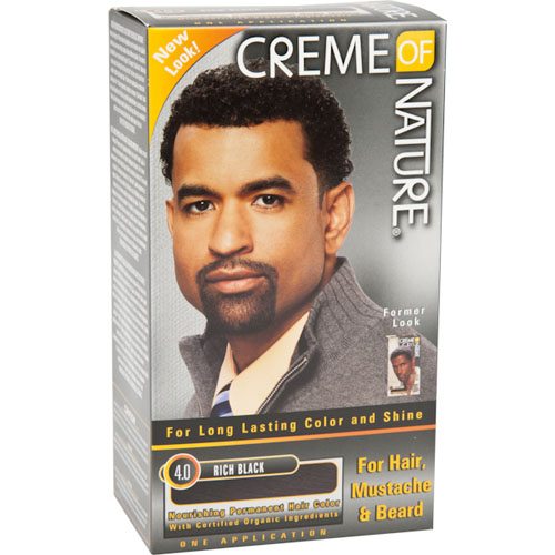 Creme Of Nature Mens 4,0 Rich Black 12stk