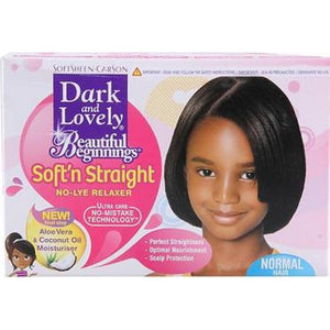 Dark & Lovely B/B No- Relaxer Kit Regular Pink 12 Stk